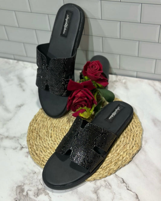 THE HERMES  PAIR - Plain Black