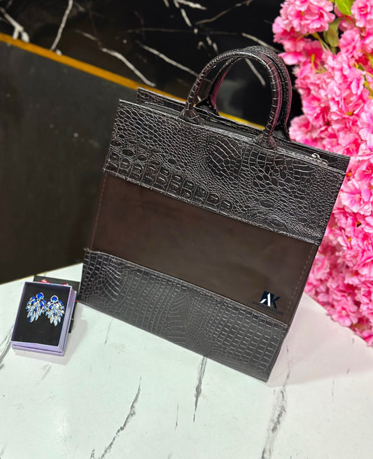 ZAZA MAXI BAG - Deep Brown