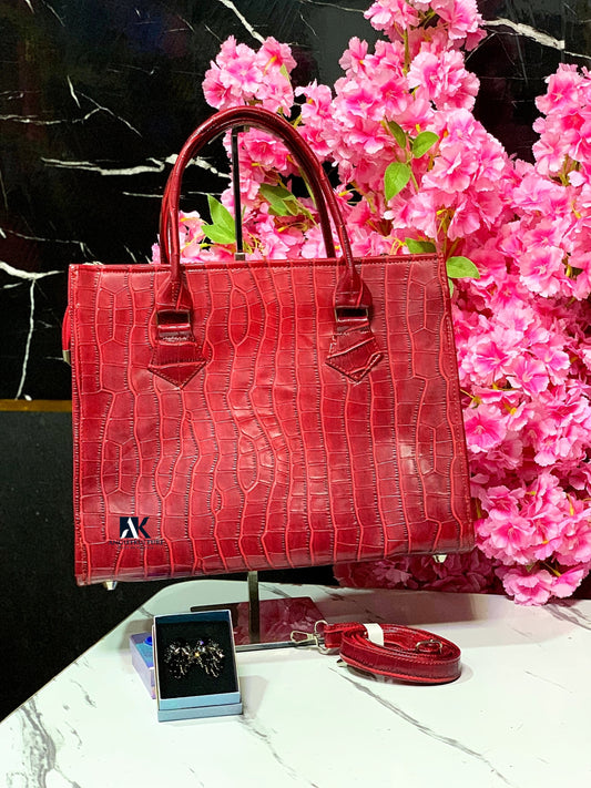 BELLA MAXI BAG - Red