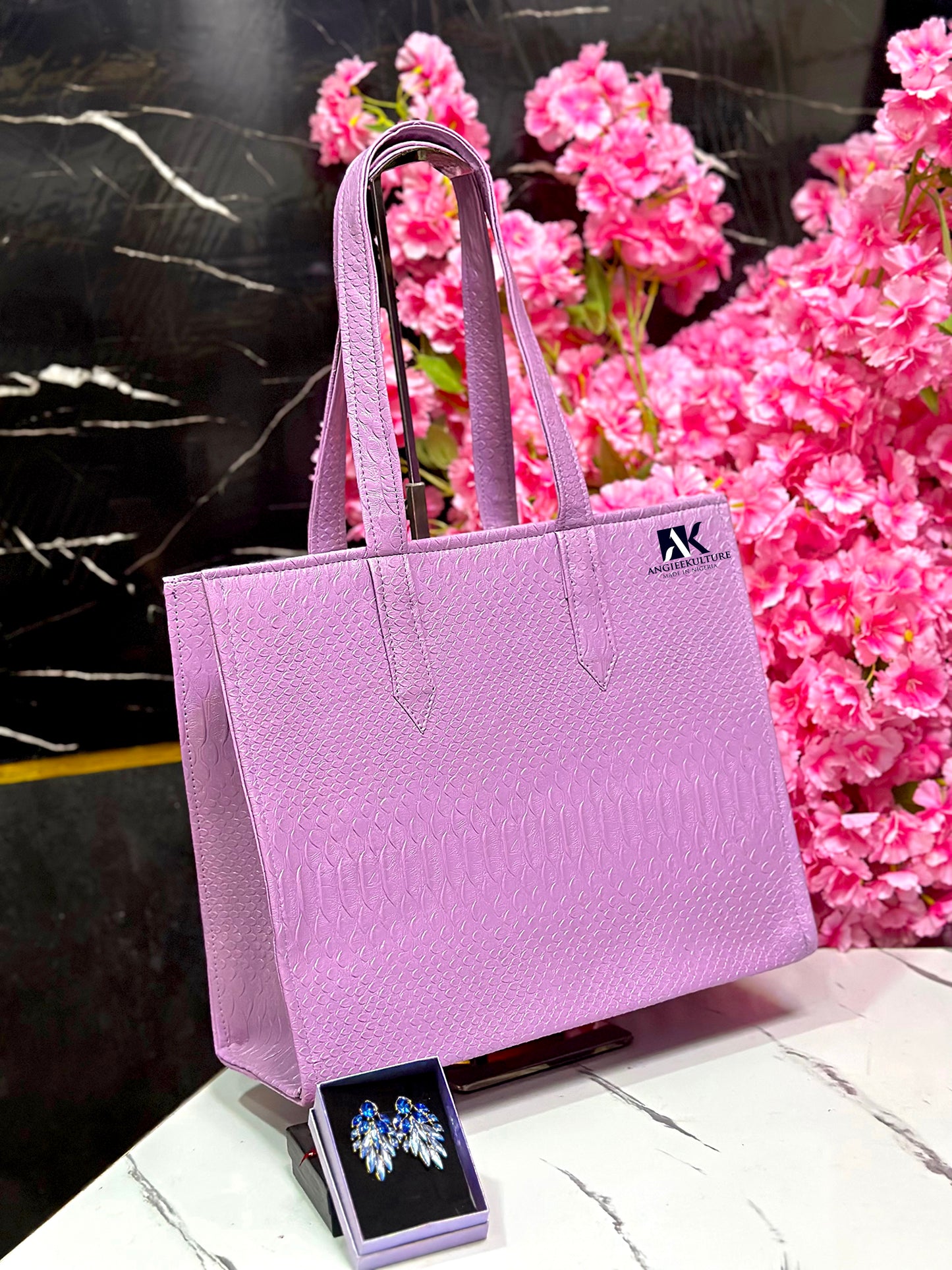 THE BOSS LADY BAG - Lilac
