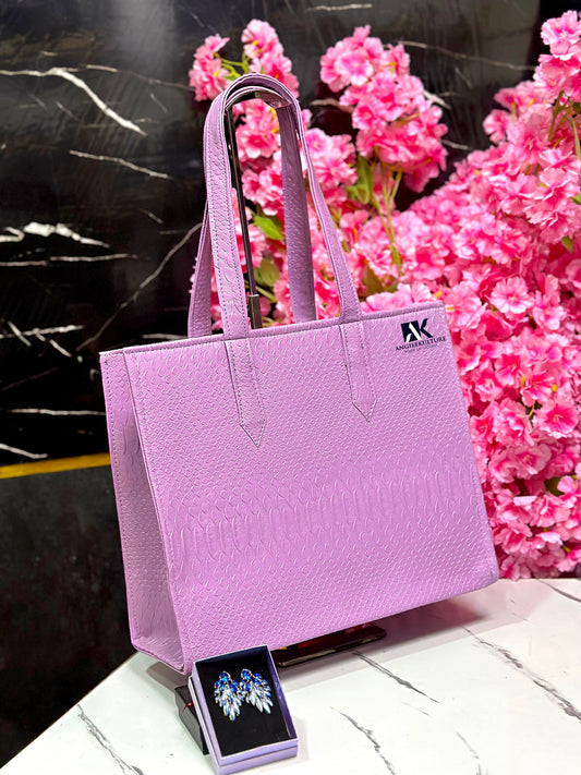 THE BOSS LADY BAG - Lilac