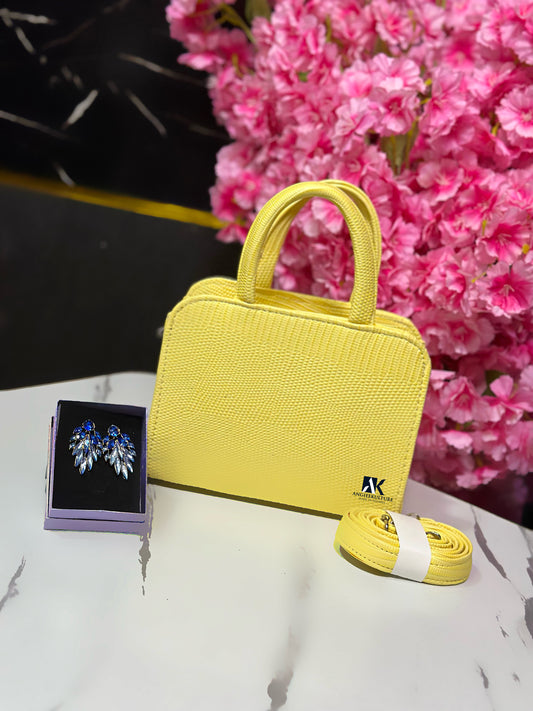 THE RAYAH MINI BAG - Yellow