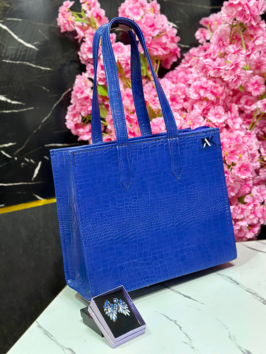 BOSS LADY MAXI BAG - Blue