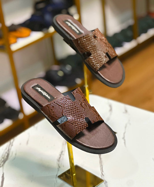 HERMES PAIR - Plain Brown