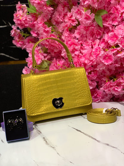 THE LAUREN BAG - Gold