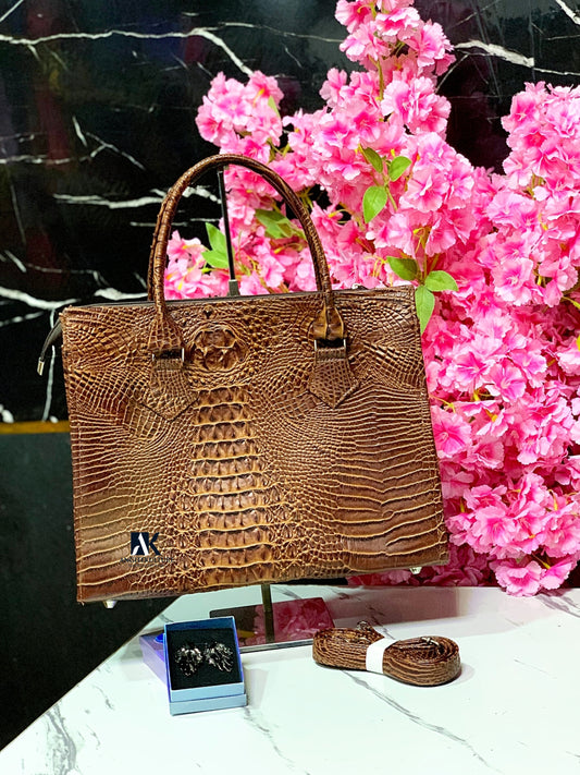 BELLA MAXI BAG - Brown