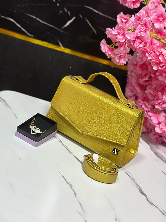 THE JESSY BAG - Gold