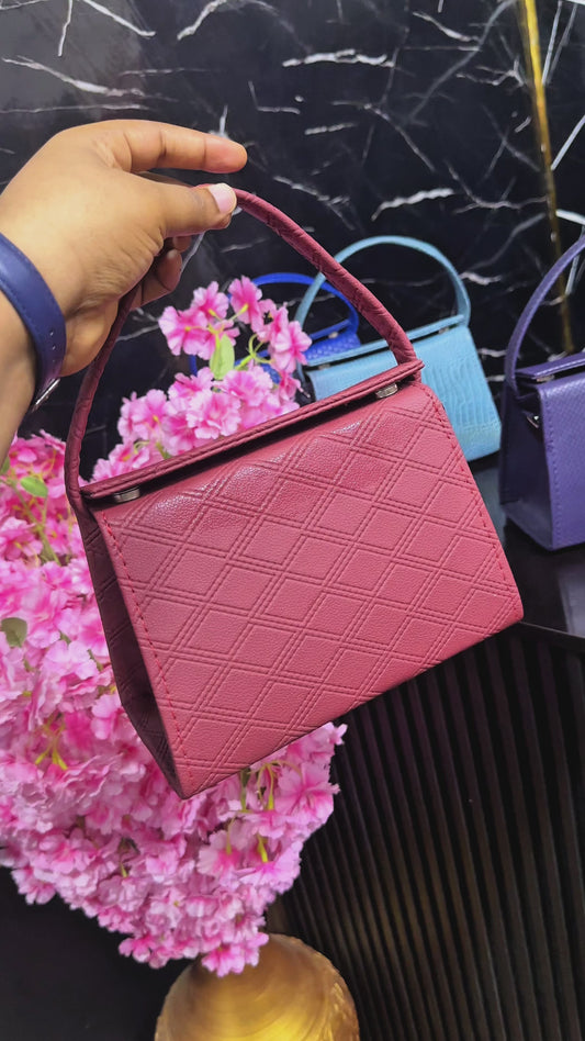 THE FUNKY BAG - Wine Red