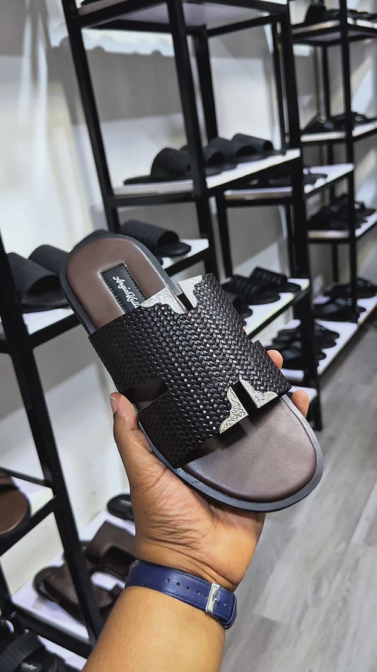 HERMES BASKET PAIR(brown)